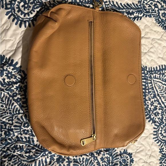Fossil Tan Leather Clutch - Picture 3 of 8
